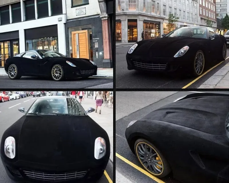 Black Velvet Vinyl Car Wrap Fi - огляд і ціна Console Skin Wrap